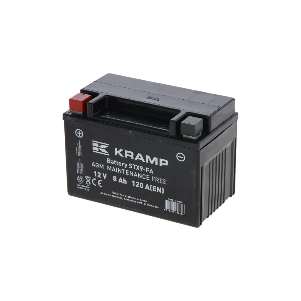 [AMAT2-383902] Baterie 12V 8Ah 120A sigilată Kramp SBA812120KR