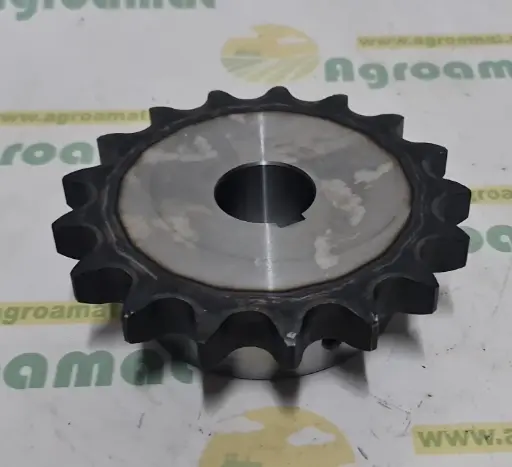 [676008.01] Pinion 17 dinți, 1", lanț 16 B-1, orificiu 35mm, Kramp SE11735
