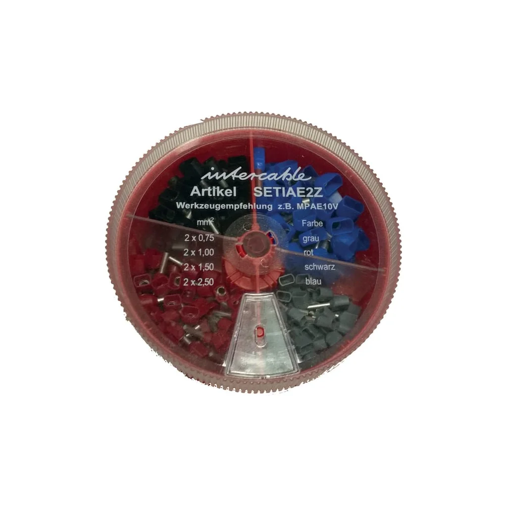 [AMAT2-386390] Sortiment manșoane terminale cablu 0.75-2.5mm² SETIAE2Z