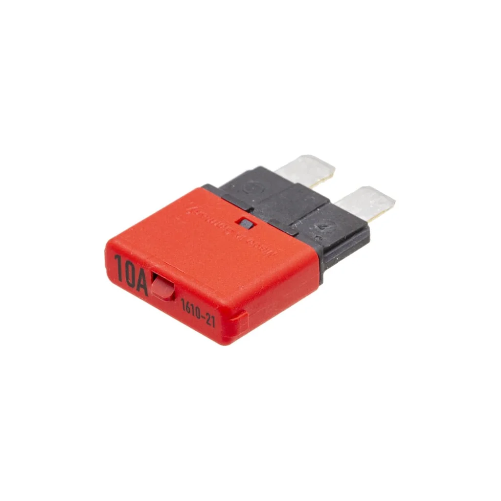 [AMAT2-387200] Siguranță termică cu resetare manuală 28V 10A lungime 34,4mm roșu E.T.A SI25010