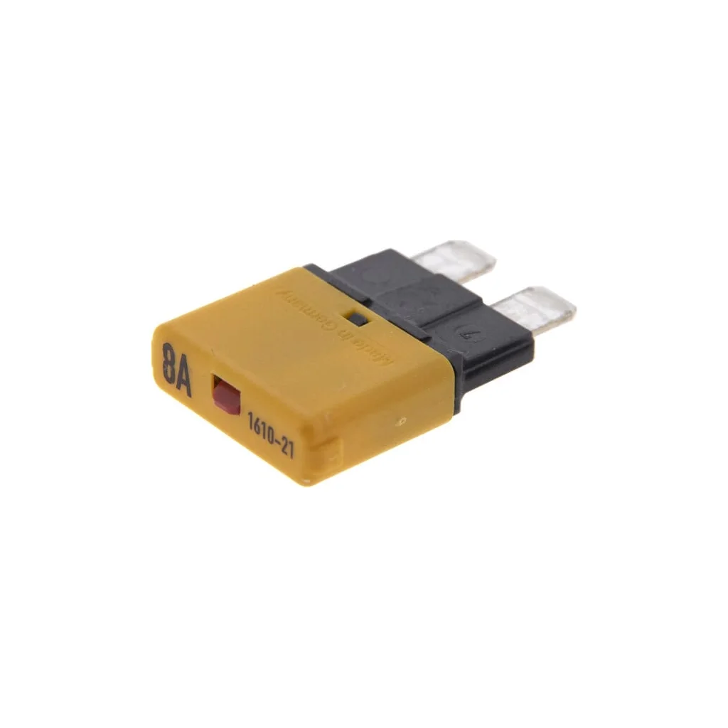 [AMAT2-387530] Siguranță termică cu resetare manuală 28V 8A lungime 34,4mm portocaliu E.T.A SI25008