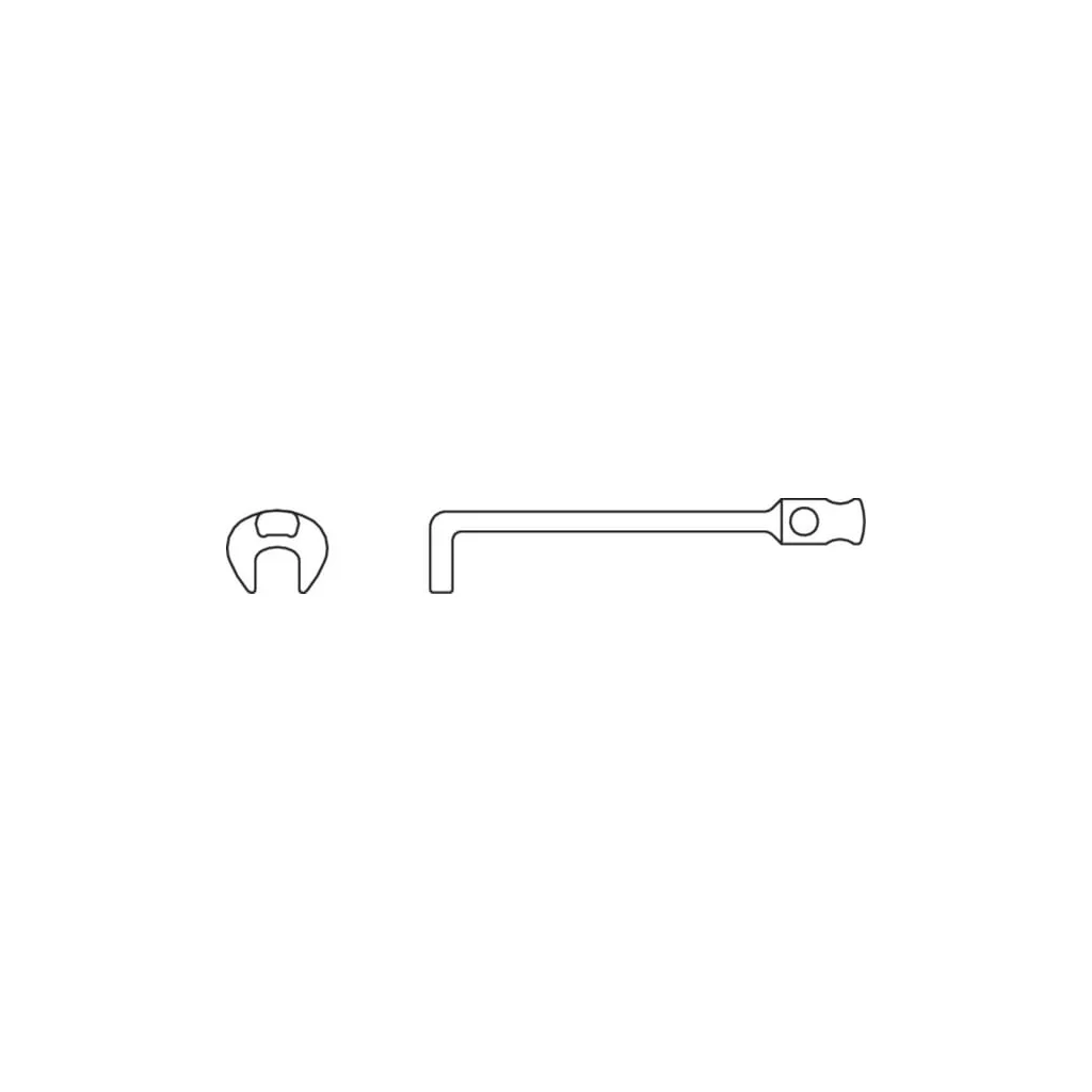 [AMAT2-390220] Cheie fixă tip picior de cioară 13mm L=160mm Gedore SL311413