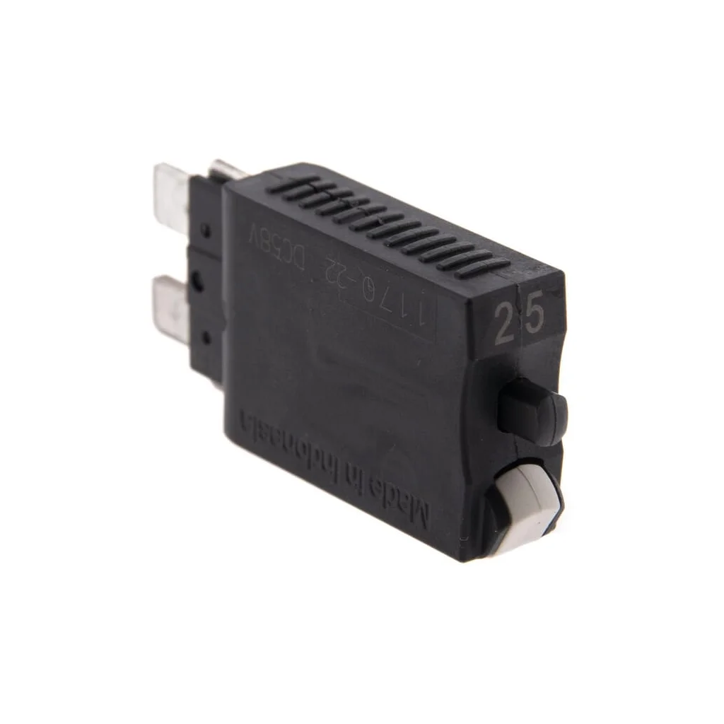 [AMAT2-390024] Siguranță termică cu resetare manuală 28V 25A lungime 51,6mm alb E.T.A SI26025