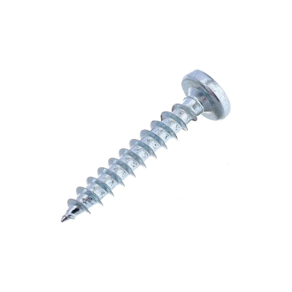 [AMAT2-393312] Șurub pentru lemn cap bombat în cruce PZ2 4x25mm oțel zincat Kramp SPL425P200