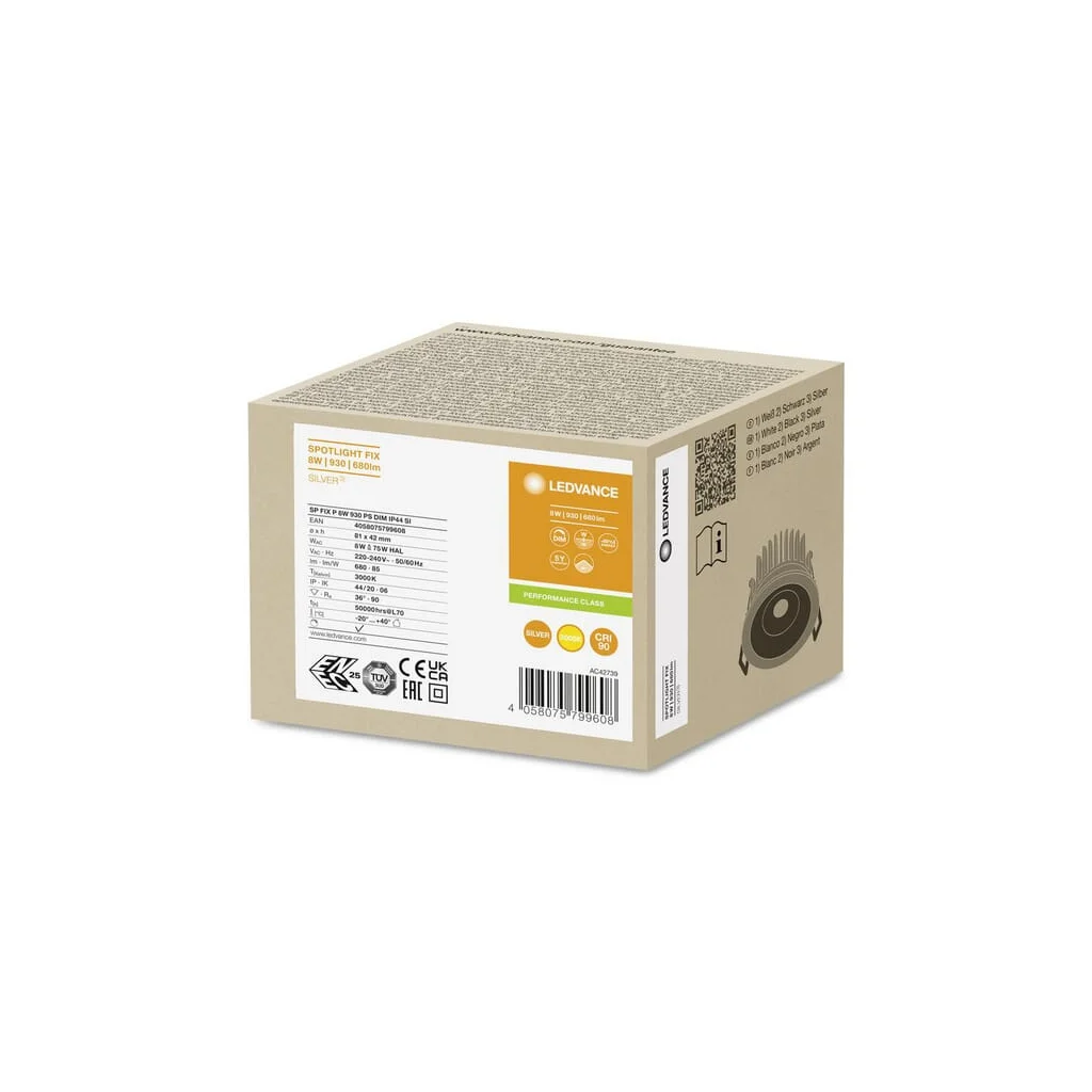 [AMAT2-393553] Corp de iluminat LED Spot 8W 830 SPF8940PSD44SI
