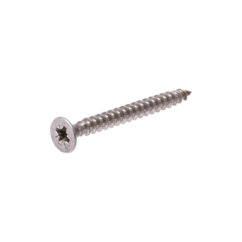 [AMAT2-393996] Șurub pentru lemn cap înecat în cruce PZ3 6x60mm oțel inoxidabil A2 Kramp SPS660RVSP100