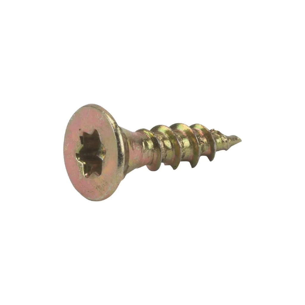 [AMAT2-394924] Șurub pentru PAL cap înecat torx TX25 5x20mm oțel pasivizat în galben Kramp SPT520