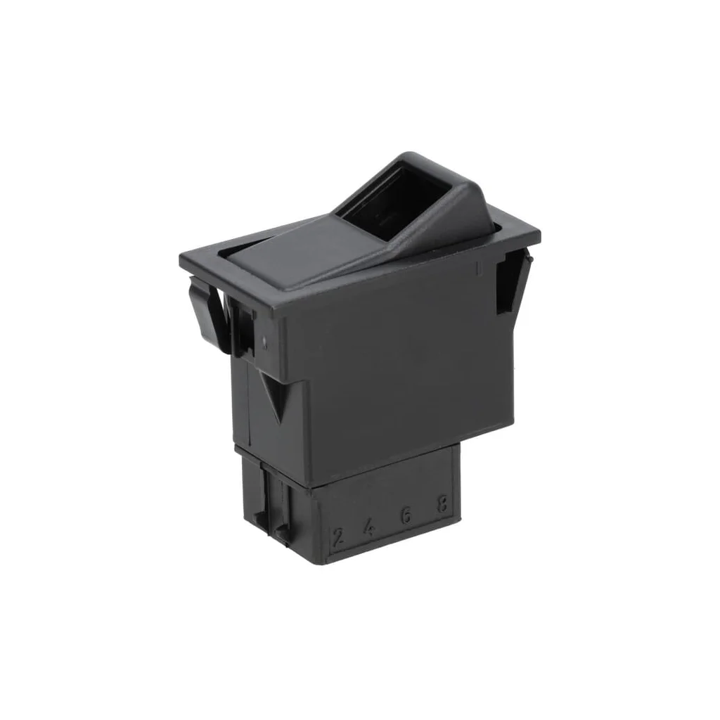 [AMAT2-395143] Comutator basculant, II-0-I, pornit-oprit-pornit, 12/24V, 3 pini, funcție iluminare, cu bec SW10027KR