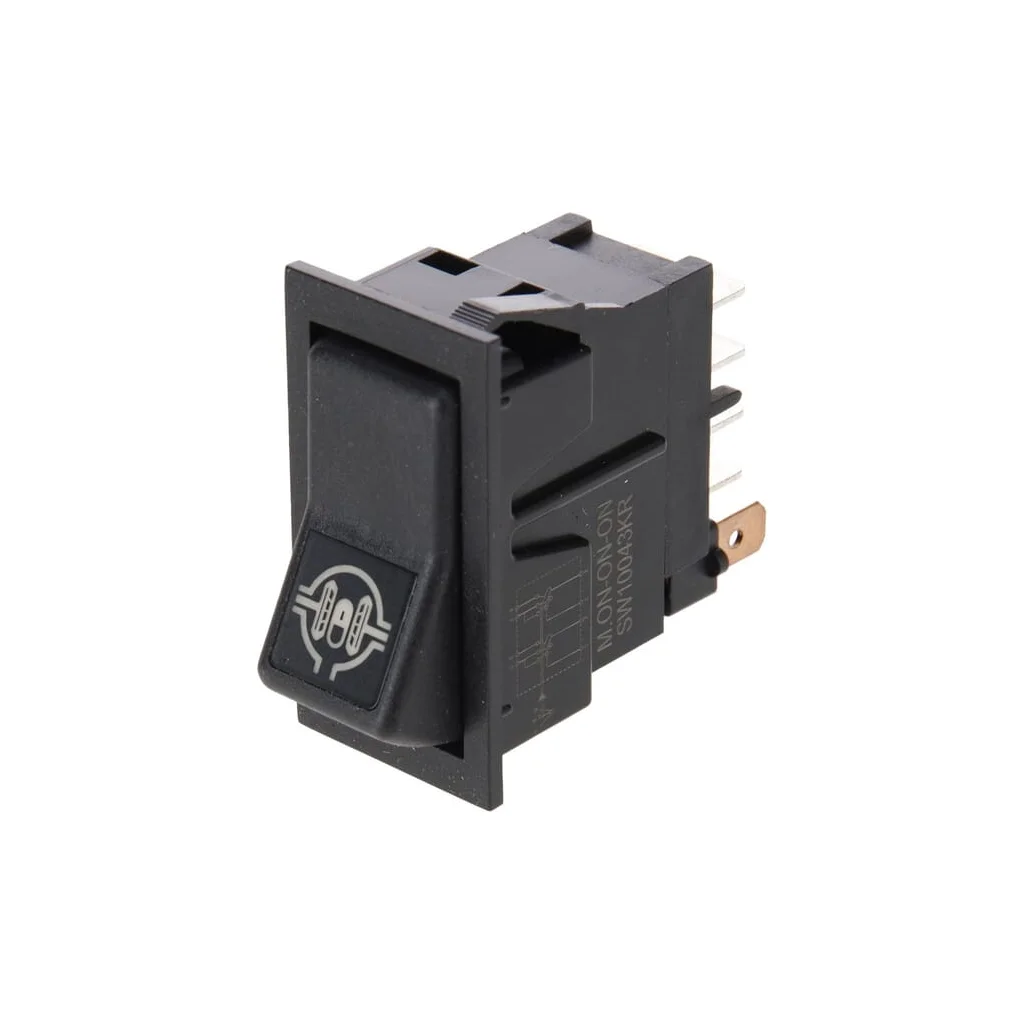 [AMAT2-395422] Întrerupător basculant, I-0-(II), on-on-mom, 12V, 8 pini, blocare diferențială SW10043KR