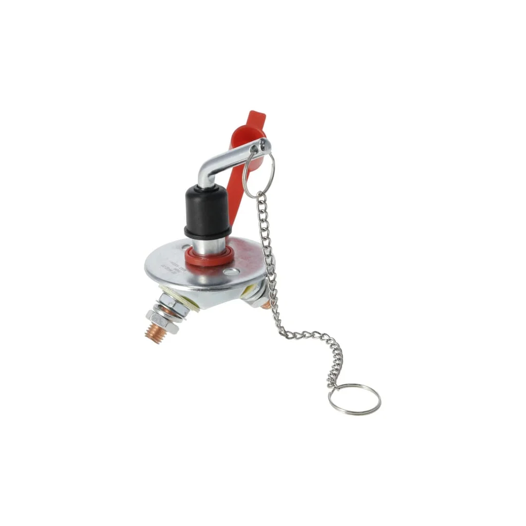 [AMAT2-395583] Comutator baterie, rotund, argintiu, tip mini M10, 12-48V, 150A/1000A (5sec), IP63 SW10007KR