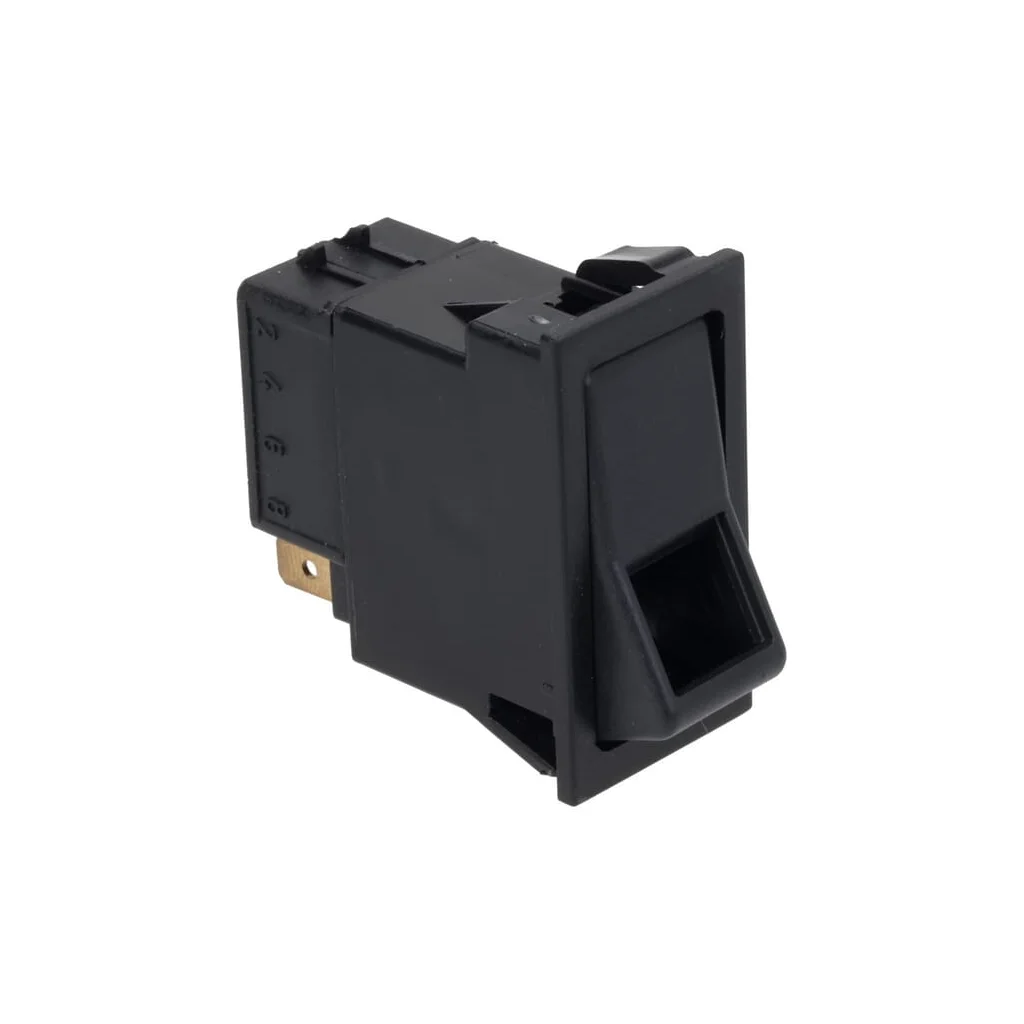 [AMAT2-395968] Comutator basculant, II+I-0, on-on-on, 12V, 6 pini, funcție de iluminare, cu bec SW10060KR