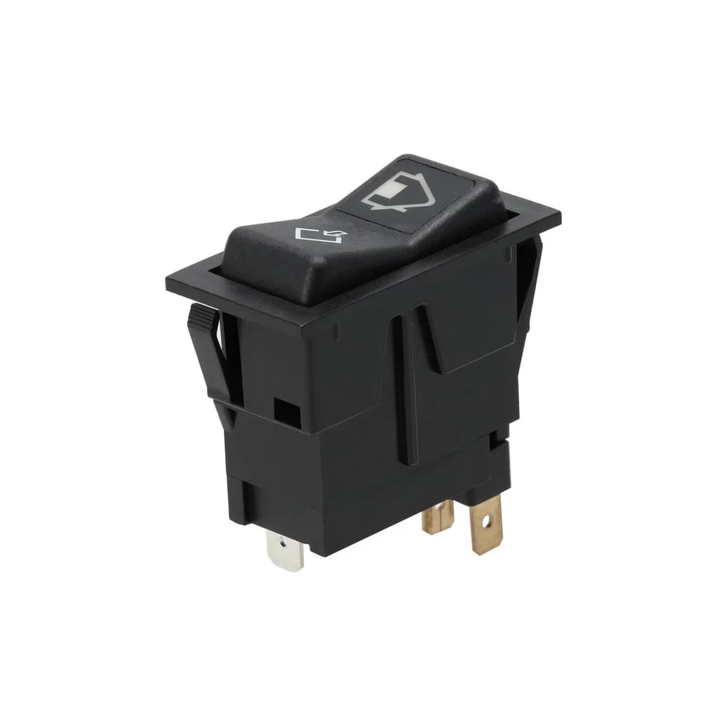 [AMAT2-396051] Întrerupător basculant, (I)-0-(II), mamă-la-mamă, 12V, 4 pini, poziție de pornire/intrare SW10057KR