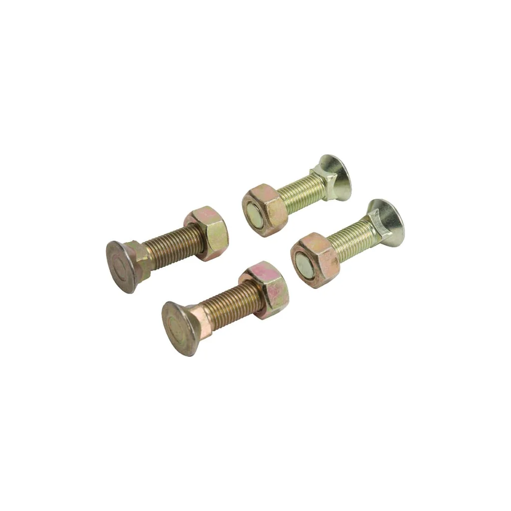 [AMAT2-399079] Șurub plug cu gât pătrat și piuliță 7/16"x40mm 4 buc. TB80023