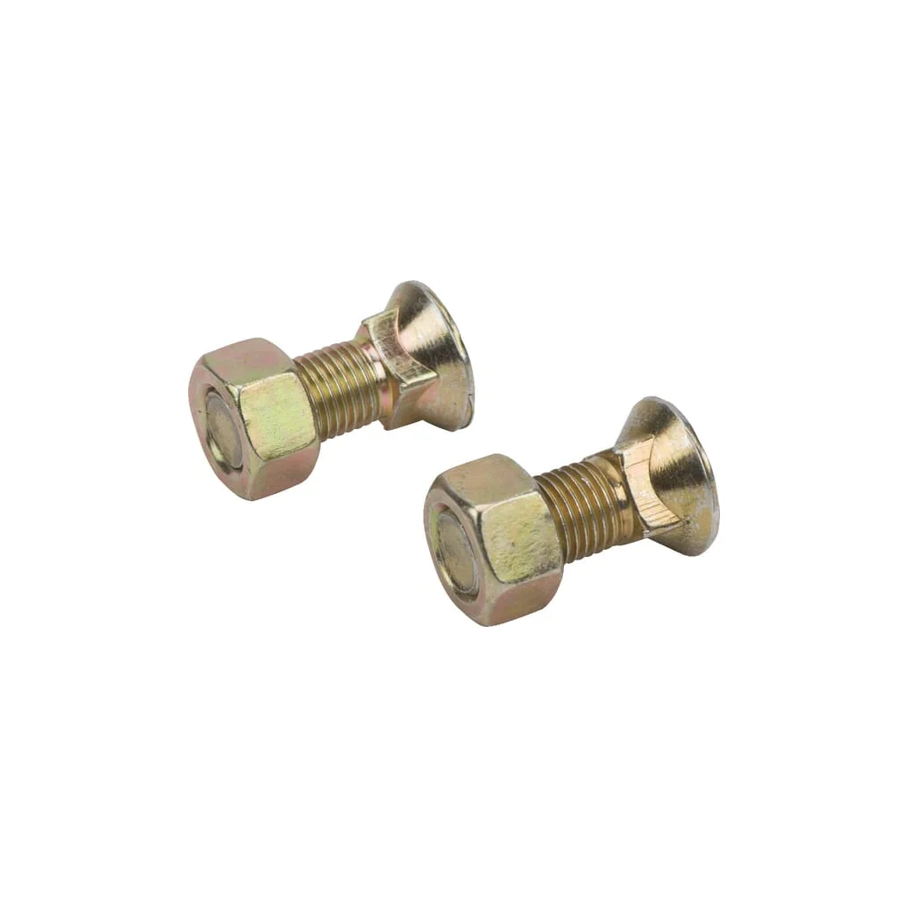 [AMAT2-399187] Șurub plug cu gât pătrat și piuliță 3/8"x25mm 2 buc. TB80101