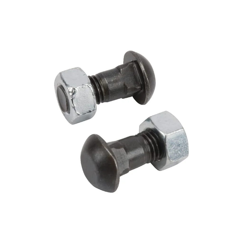 [AMAT2-399194] Șurub plug cap bombat cu gât pătrat și piuliță M12x30mm 2 buc. TB96001