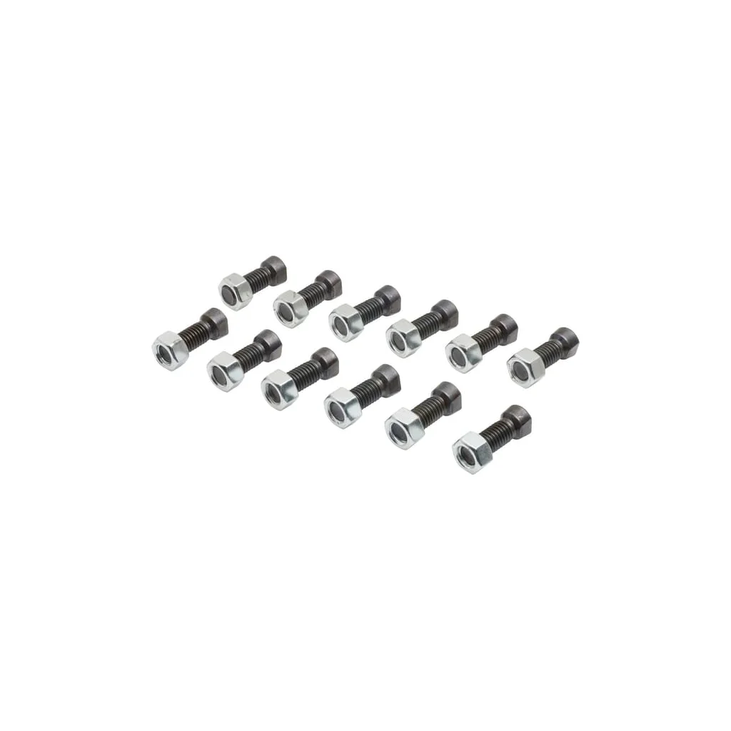 [AMAT2-399387] Set șuruburi plug cap conic cu piuliță 1/2"x40mm C2F 12 buc. TB94031