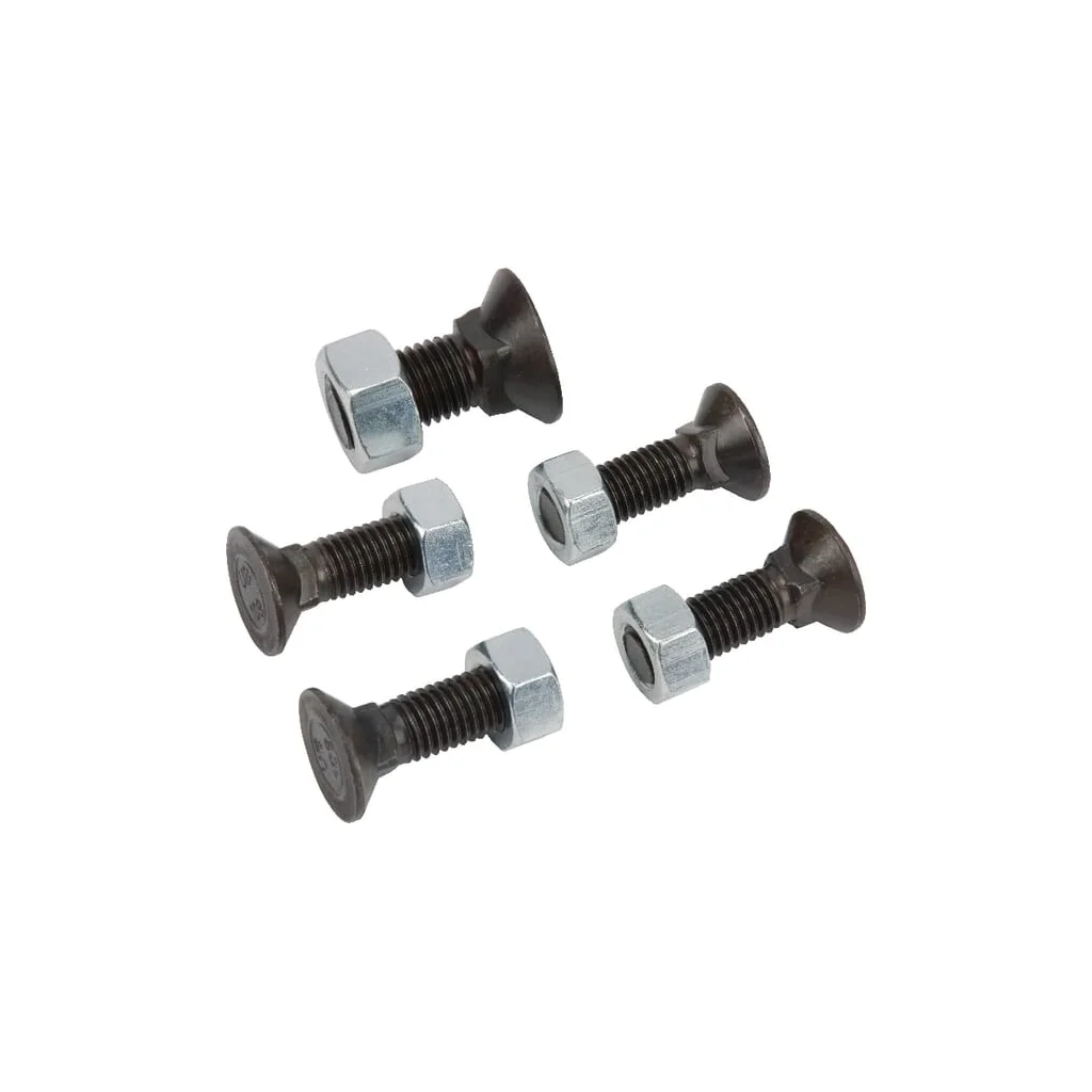 [AMAT2-399757] Set șuruburi plug cu gât pătrat și piuliță M12x40mm VK 4 buc. M16x40mm VK 1 buc. TB30190