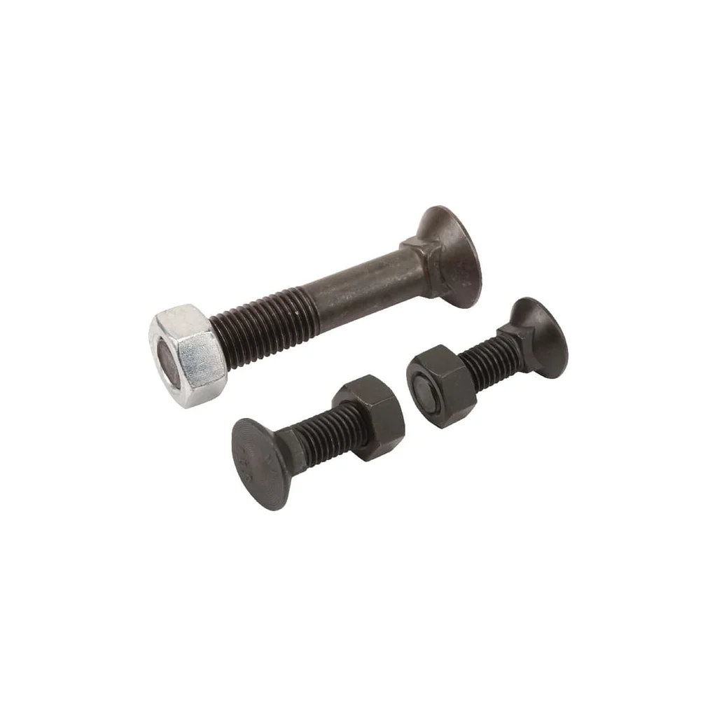 [AMAT2-399886] Set șuruburi plug cu gât pătrat și piuliță M12x40mm VK 2 buc. M16x90mm VK 1 buc. TB30192