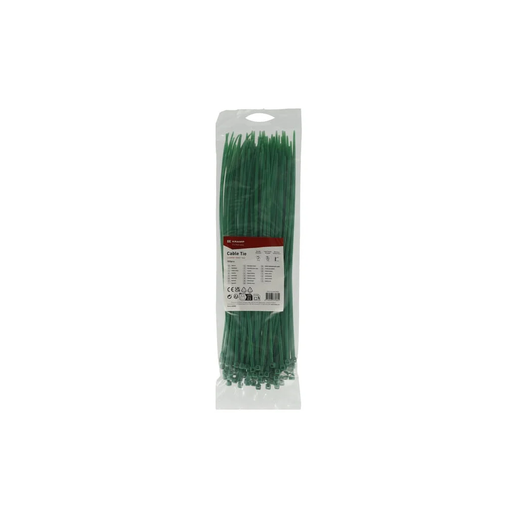 [AMAT2-401876] Colier pentru cablu 3.6x300mm, verde, 100buc TR0136300GREE