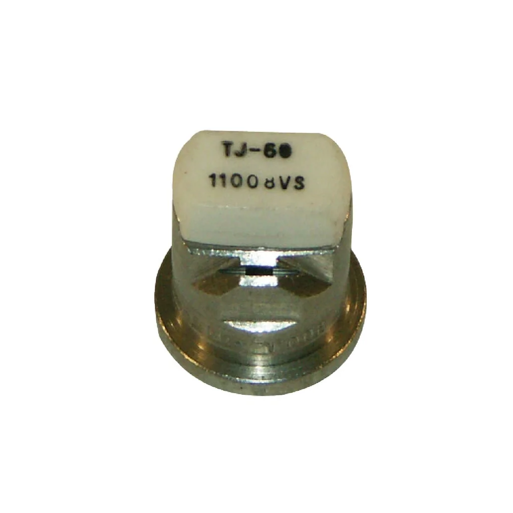 [AMAT2-400265] Duză ventilator dublu plat TJ 110° 08 TeeJet, albă, din oțel inoxidabil TJ6011008VS