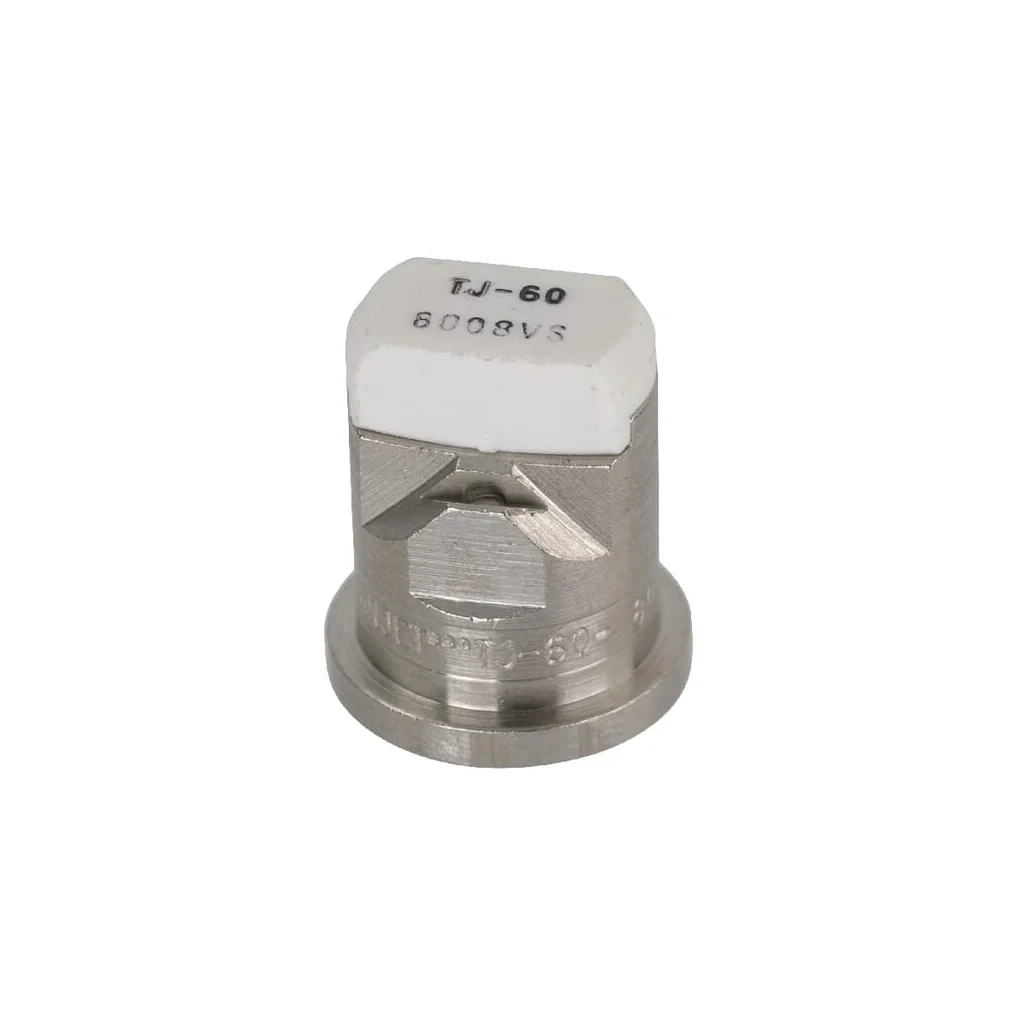 [AMAT2-400318] Duză ventilator dublu plat TJ 80° 08 TeeJet, albă, din oțel inoxidabil TJ608008