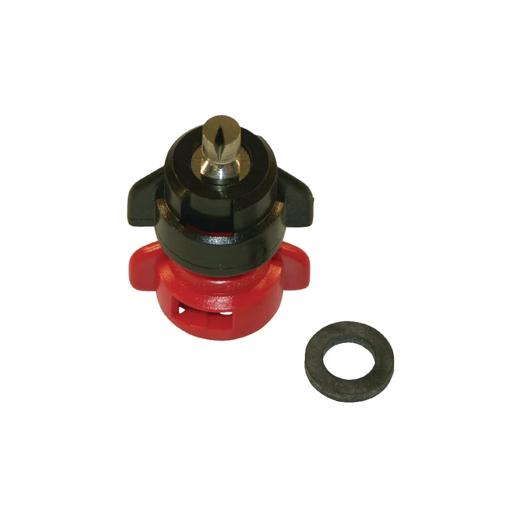 [AMAT2-400368] Duză injecție aer jet oblic TDOC 80° 04 roșie alamă Agrotop TDOC8004