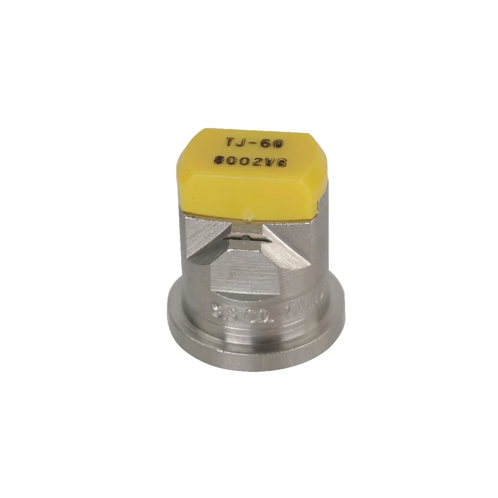[AMAT2-400544] Duză ventilator dublu plat TJ 80° 02 TeeJet, galbenă, din oțel inoxidabil TJ608002VS