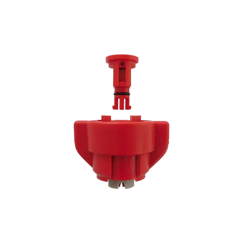 [AMAT2-400960] Duză injecție aer TD 60° 04, roșie/gri, din material ceramic, Agrotop TD6004