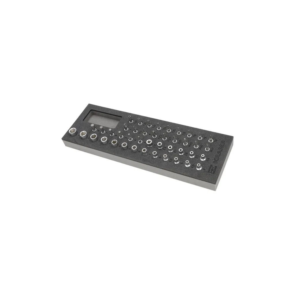[AMAT2-402750] Modul spumă pentru set capete chei tubulare 1/4" 43 buc. (set inclus) TT800101