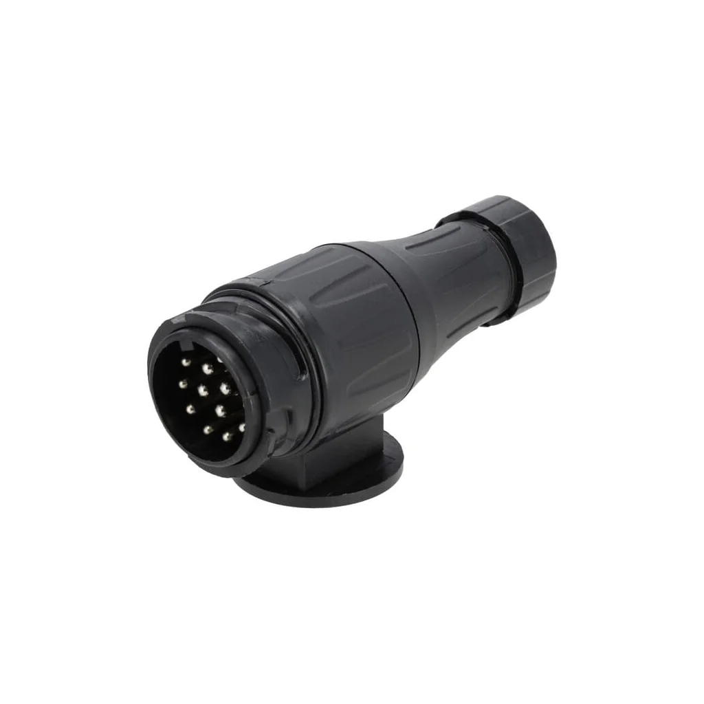 [AMAT2-401183] Mufă remorcă 13 pini, plastic, 12V, tip lung, terminale cu șurub (pachet de 10 buc) TR00005KRPACK
