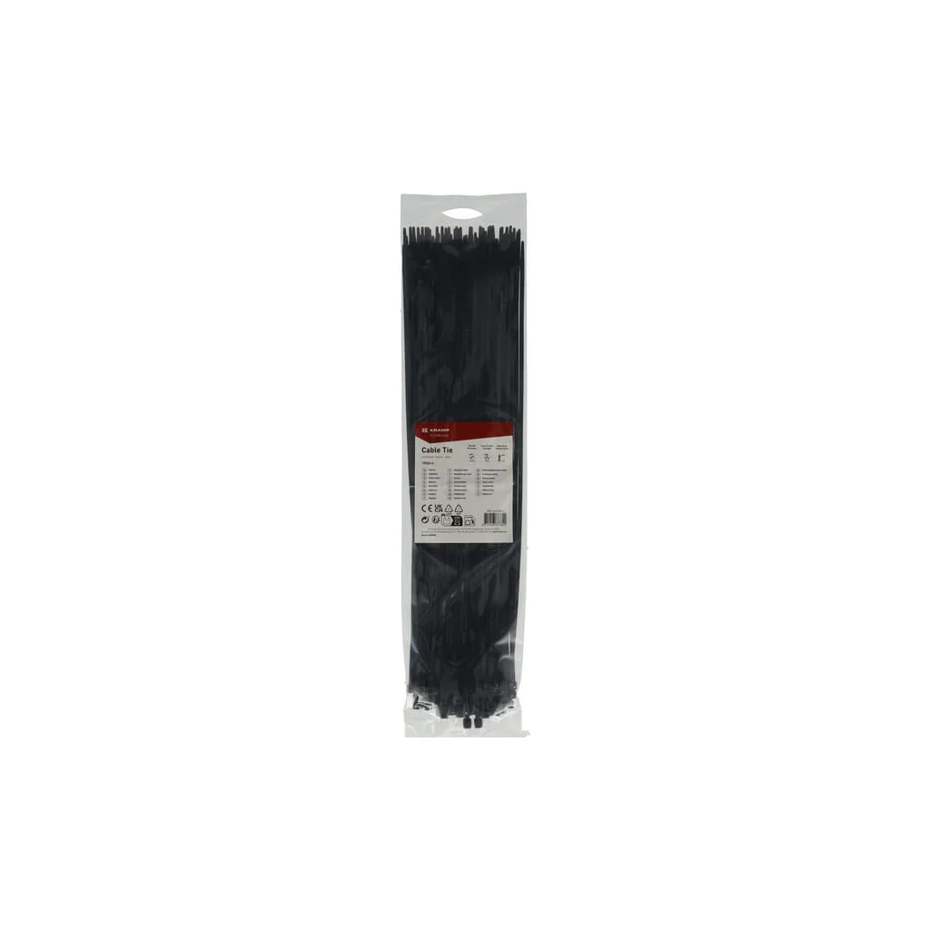 [AMAT2-401252] Colier pentru cablu 3.6x370mm, negru, 100buc TR0136370BLA