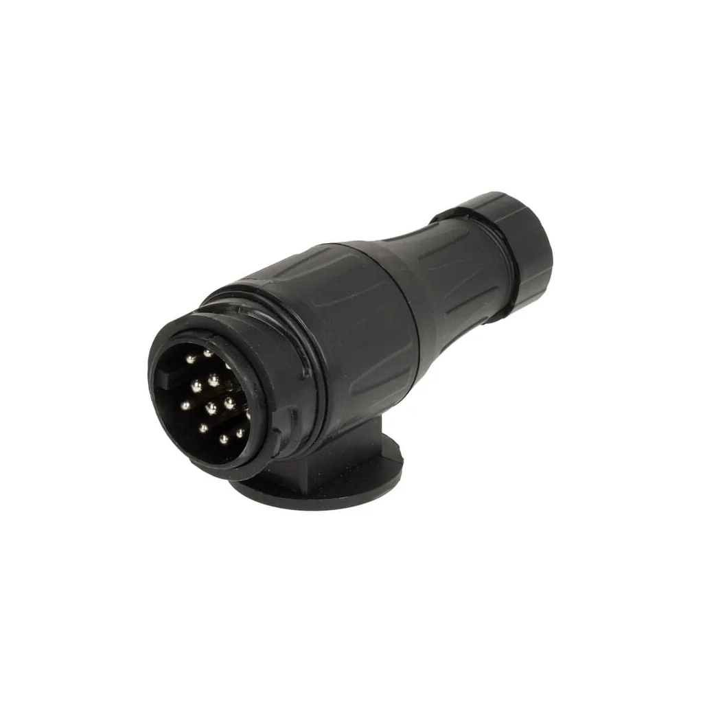 [AMAT2-401301] Ștecher de remorcă cu 13 pini, plastic, 12V, tip lung, conectori cu șurub TR00005KR