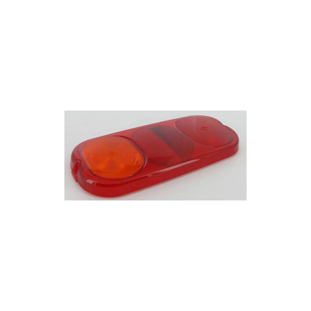 [AMAT2-401356] Lentilă semnalizare, galben/roșu, rectangulară 200x92mm stânga/dreapta/spate TOR029599