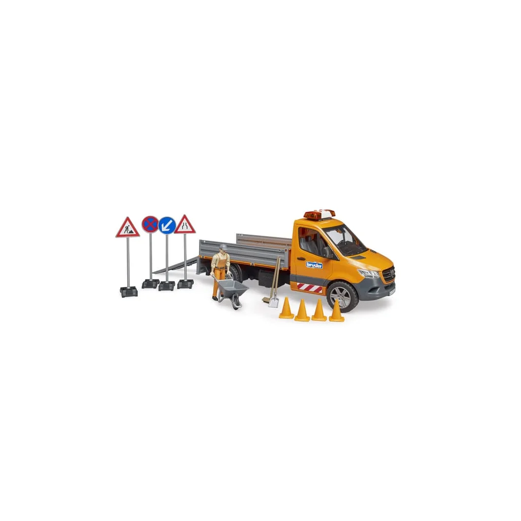 [AMAT2-403158] Camionetă lucrări drumuri MB Sprinter cu șofer accesorii și modul pentru sunet și lumini U02677