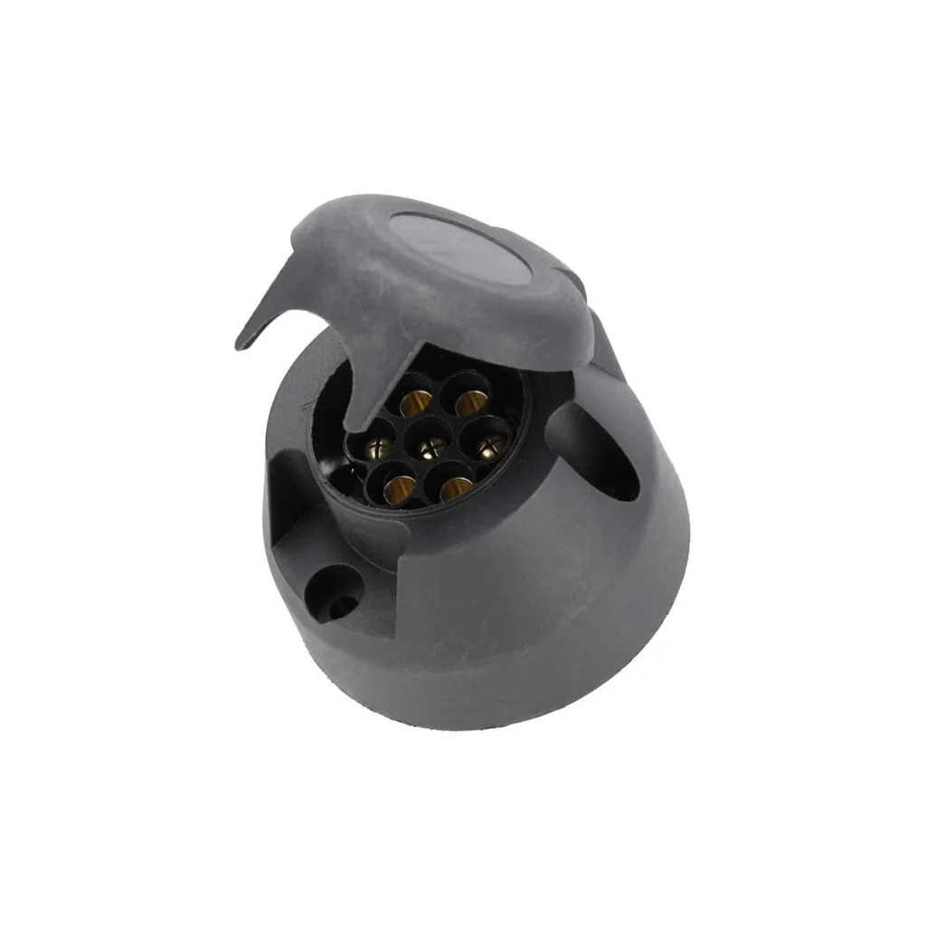 [AMAT2-401394] Priză de remorcă cu 7 pini, plastic, 12V, terminale cu șuruburi TR00002KR