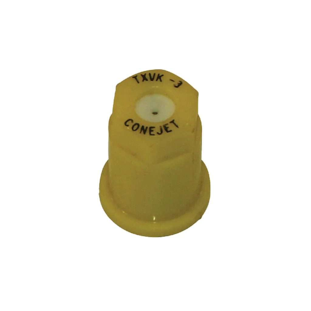 [AMAT2-403330] Duză conică goală TXVK 80° 02 galbenă din material ceramic TeeJet TXVK3
