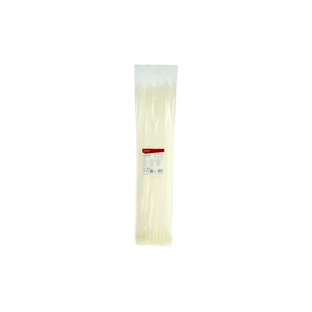 [AMAT2-401718] Colier pentru cablu 7.6x533mm, alb, 100buc TR0176533WHI