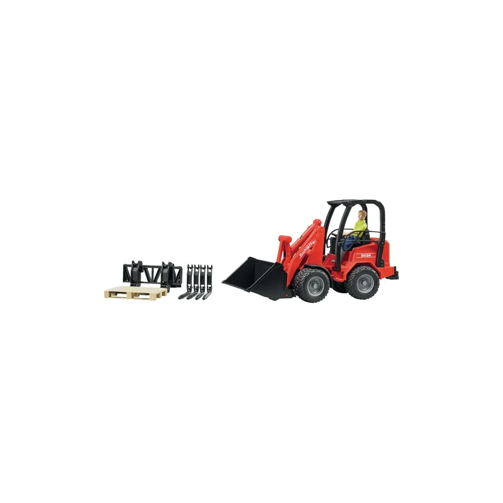 [AMAT2-403439] Încărcător frontal Schäffer 2034 cu accesorii U02191