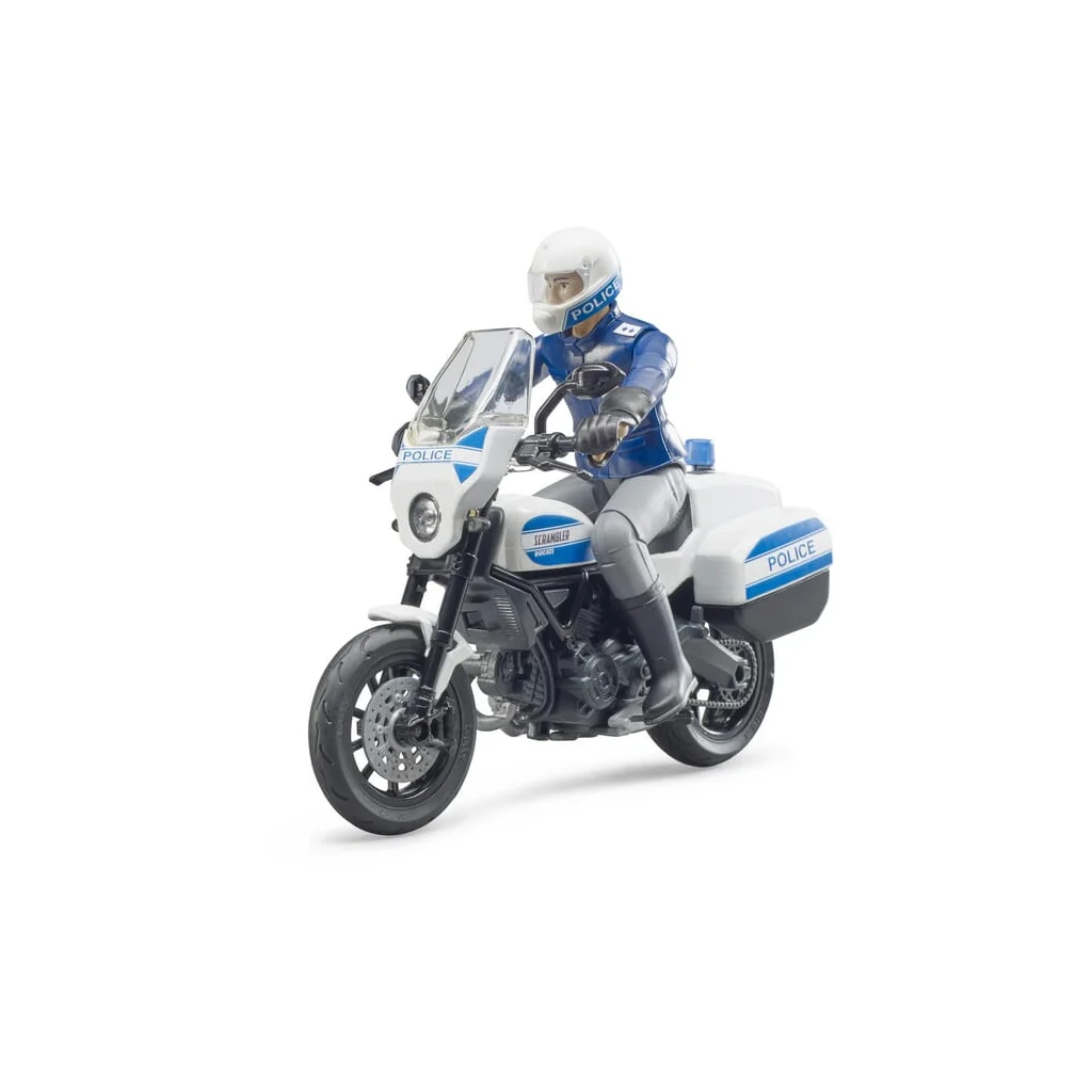 [AMAT2-403480] Motocicletă poliție Ducati Scrambler cu motociclist U62731