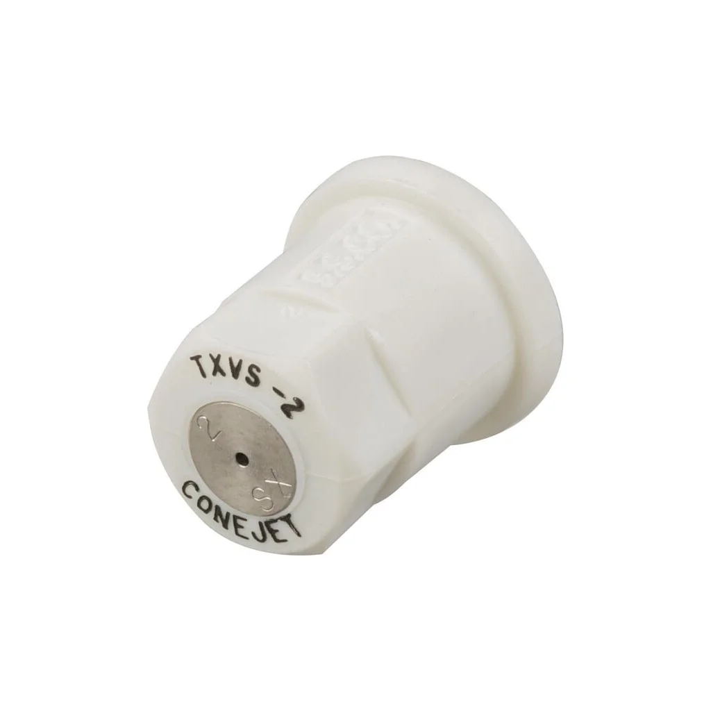 [AMAT2-403663] Duză conică goală TX 80° 2 albă din oțel inoxidabil TeeJet TXVS2