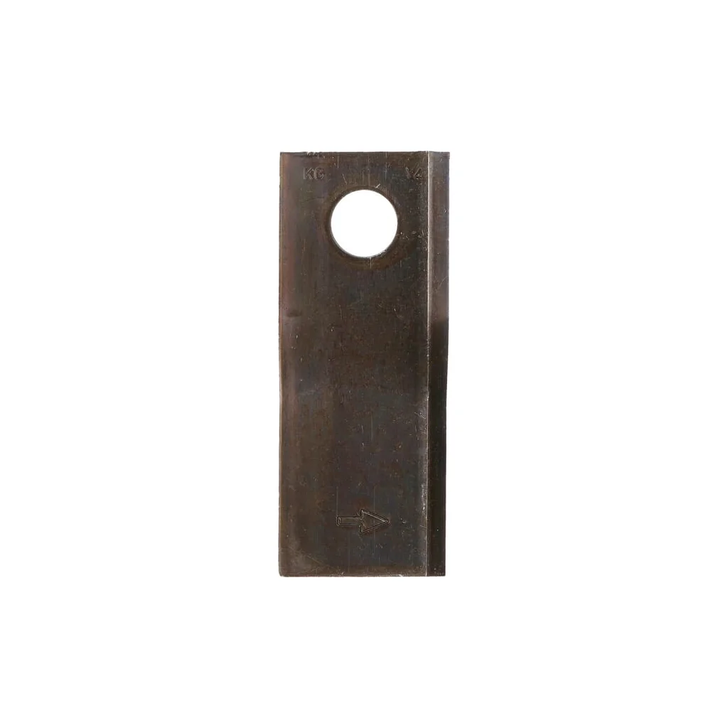 [AMAT2-412610] Lamă cositoare stânga 120x48x4mm orificiu 18,5mm pachet 25 buc. potrivită pentru Vicon/Gehl/Lely/New Holland/Pöttinger VN9935869901