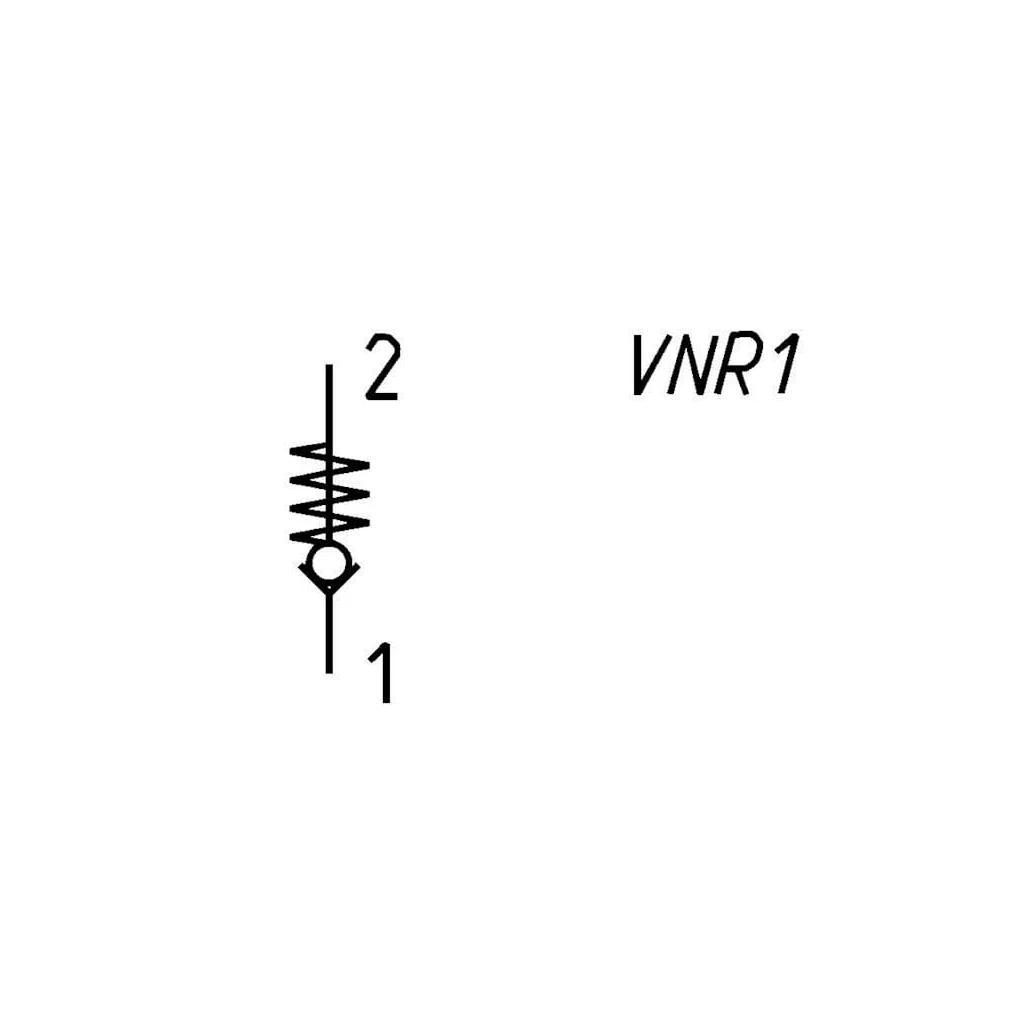[AMAT2-413729] Supapă unisens VNR21212