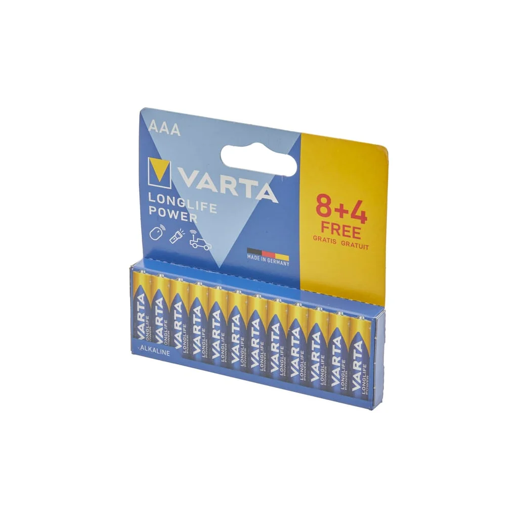 [AMAT2-421561] Baterii AAA/LR03 1.5V 8+4 (12) VT4903121772