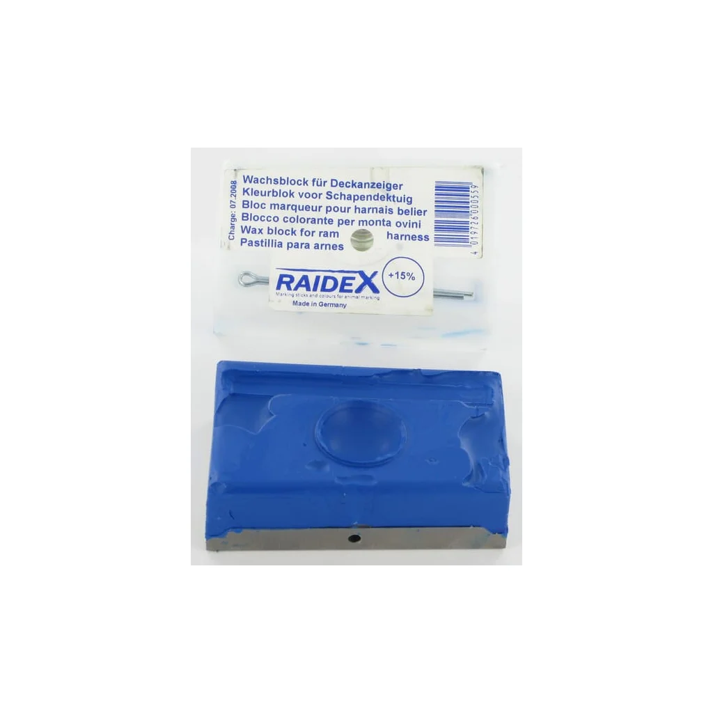 [AMAT2-422884] Bloc marcator de ceară, albastru, Raidex VV8034