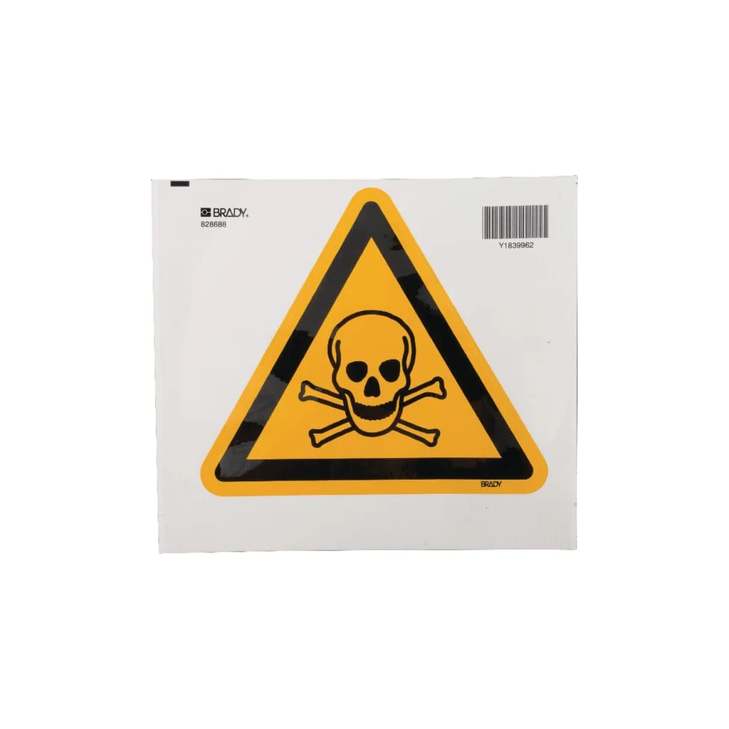 [AMAT2-423176] Autocolant semn de avertizare otrăvitor 200x200mm Brady WB828688