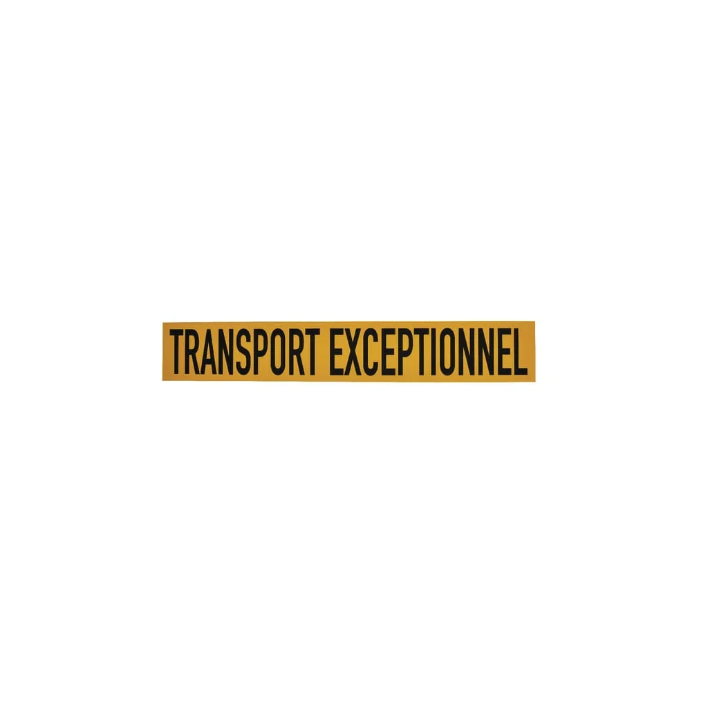 [AMAT2-423606] Autocolant semn de avertizare transport: TRANSPORT EXCEPTIONNE 1,000x160mm Mazon WB90104FR