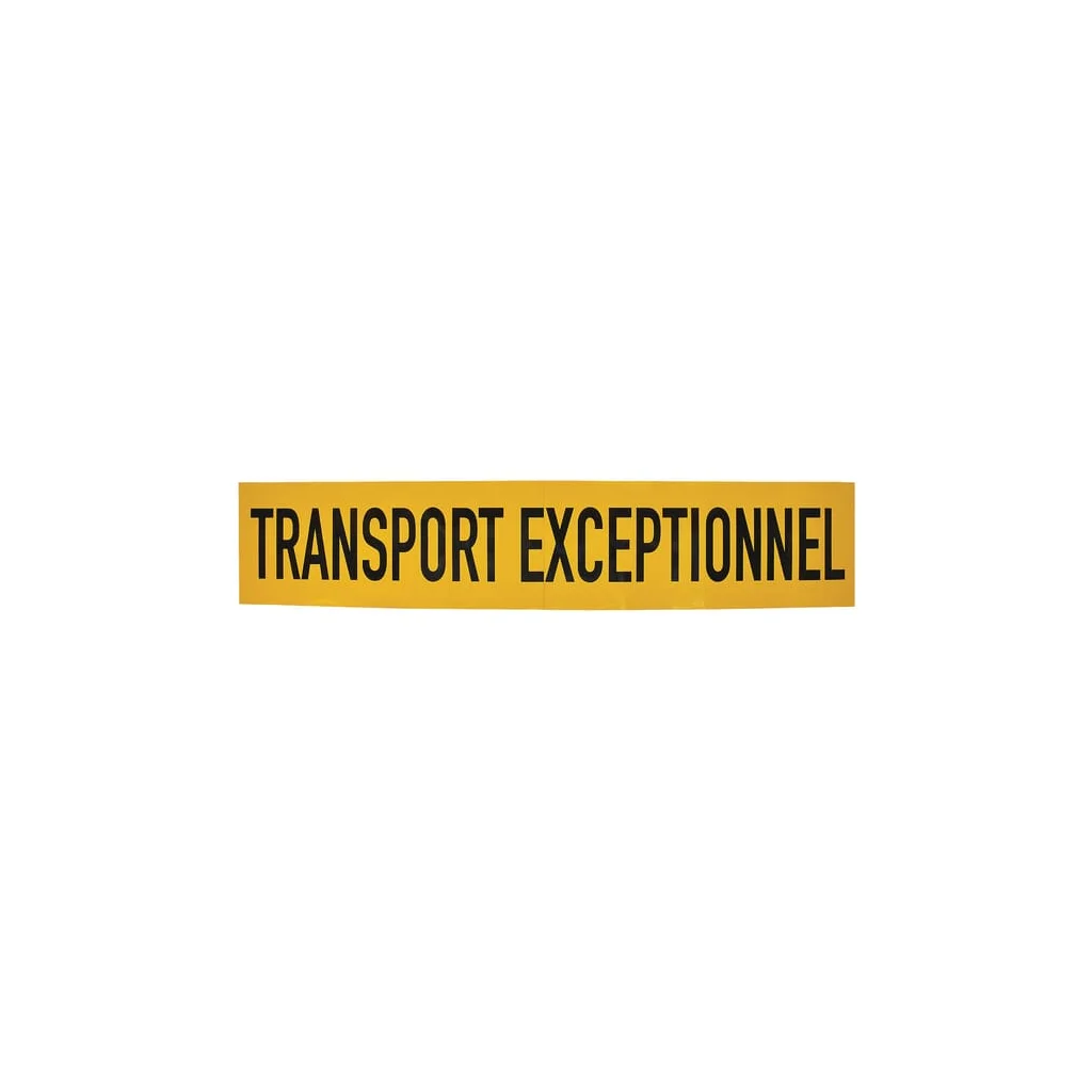 [AMAT2-423622] Autocolant semn de avertizare transport: TRANSPORT EXCEPTIONNEL 1250x250mm Mazon WB90101FR
