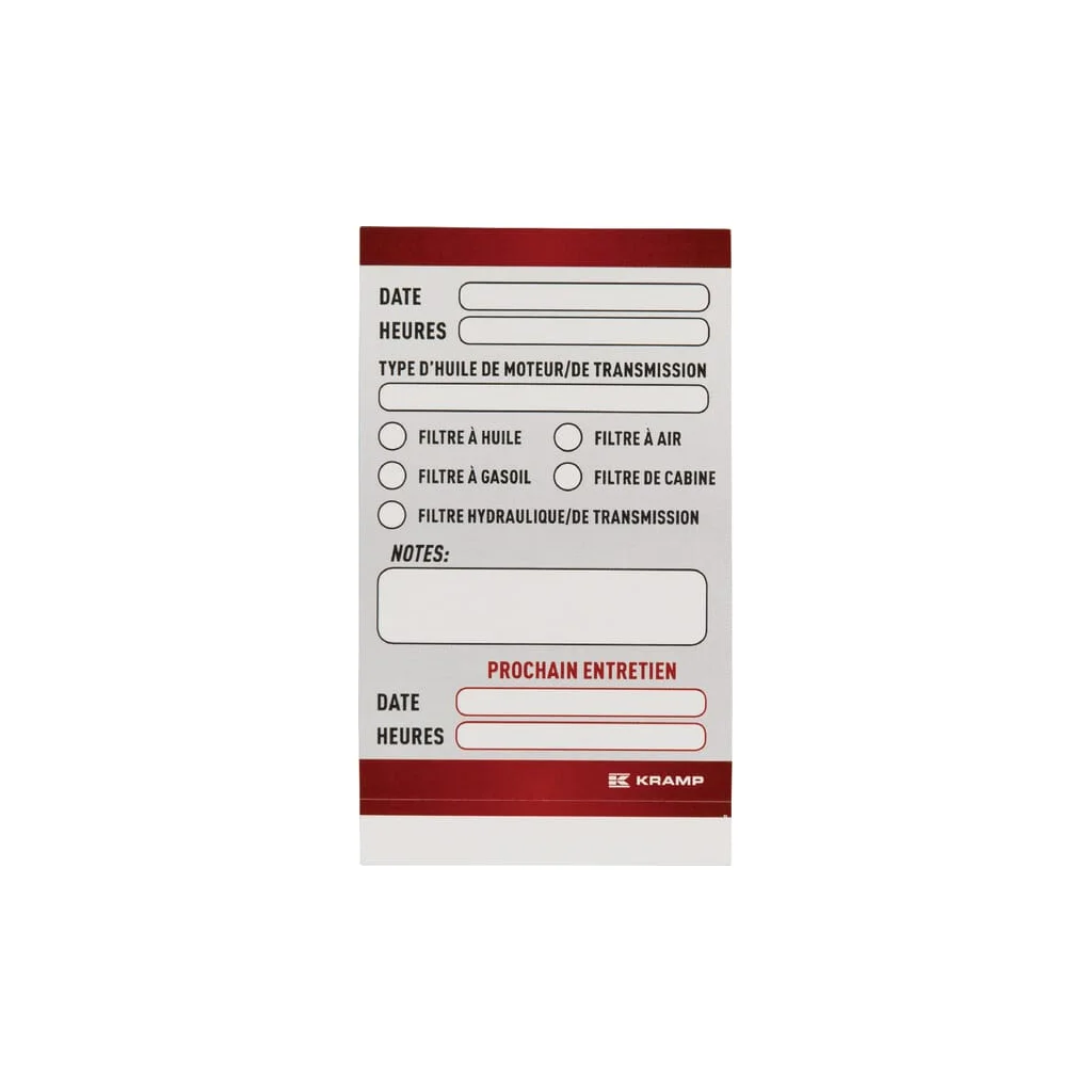 [AMAT2-425979] Autocolant de atelier FR (100x) WP005520