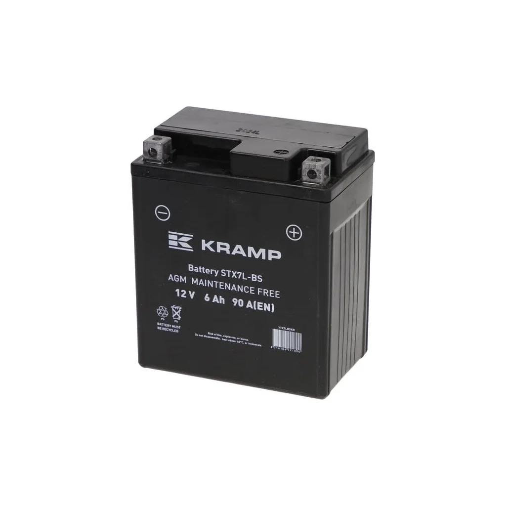 [AMAT2-428711] Baterie 12V 6Ah 90A sigilată Kramp YTX7LBSKR