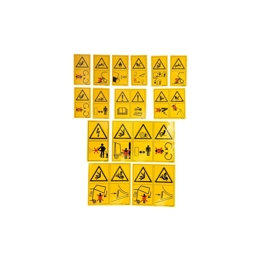 [AMAT2-429552] Set etichete de siguranță Z4525960